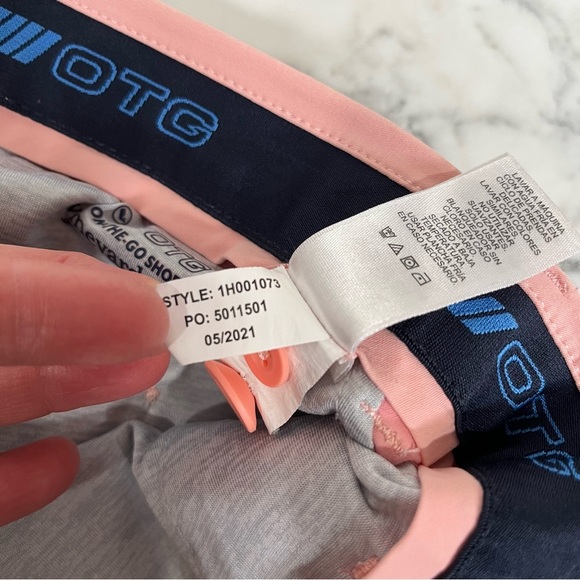 Vineyard Vines 9" Inseam On-The-Go Summer Shorts Golf Performance Pastel Pink 30 - Picture 5 of 6